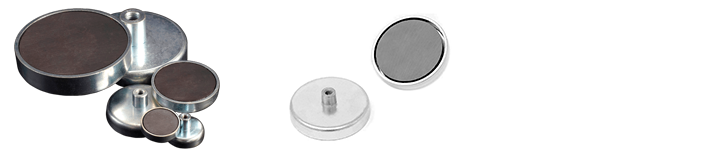 Ferrite Pot Magnets with Internal Thread